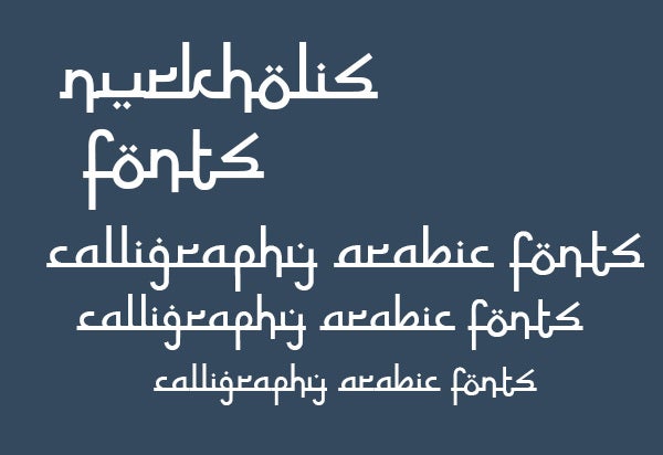 arabic fonts for photoshop cs6 download